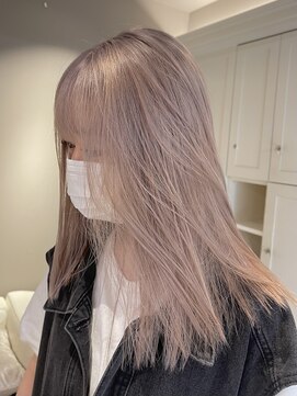 melt.tokyo【メルトトウキョウ】【4月中旬NEW OPEN(予定)】 インナーカラー/トリートメント/デザインカラー/ペールピンク