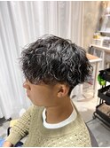 波巻きシャドウパーマ/ツイストスパイラルパーマ/メンズパーマ