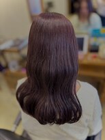 カノエ 下関熊野店(canoe)&nbsp;ピンクラベンダー/髪質改善縮毛矯正/髪質改善