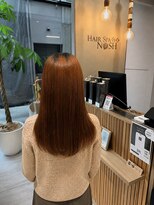 ヘアースパ ノッシュ 博多千代店(Hair Spa Nosh)&nbsp;オレンジブラウン