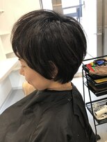 パティオンツー(PATIONN2)&nbsp;ナチュラルベリーショートボブ今季人気のボルドーカラースタイル