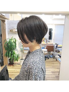 レンク(LENC) Coast.ハンサムショート×アディクシーカラー×グレージュ