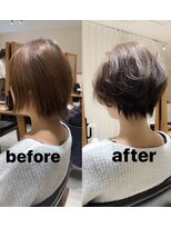 ビューイースト 亀戸 錦糸町(VIEW EAST)&nbsp;イメチェンパーマ　ワンサイドショート