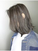 外ハネロブ×シルバーハイライト【Clarus溝の口】