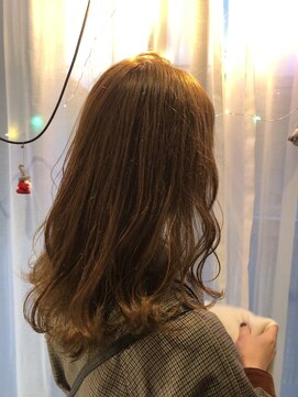 ロンドアベニール 北千住(Lond avenir) namie お客様スタイル×柔らかハイトーンベージュ