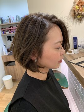 カフーヘアー スパ メイク(kafuu hair spa make) 大人可愛いショートボブ