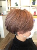 華やかラベンダーアッシュ ダブルカラー