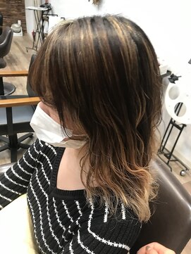 フラココ 神楽坂(hurakoko kagurazaka) 【大人可愛いハイライトカラー】