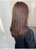 ブリーチなし☆艶髪ナチュラルブラウン☆