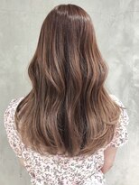 アルバム 渋谷パルコ(ALBUM)&nbsp;ミルクティーグレージュ_フェザーバング_ba352641