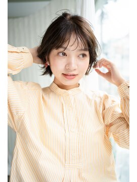 マグノリア オモテサンドウ(MAGNOLiA Omotesando) ラフなハネ感が可愛い♪アクティブボブ・・・HINATA