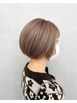 シェリ ヘアデザイン(CHERIE hair design) ワンブリーチで作るグレージュカラー☆