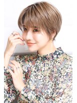 クラッチ トリートメント アンド ヘッドスパ 江坂(CLUTCH)&nbsp;大人可愛い小顔美髪前下がりショートボブ丸みショートA2