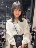 透明感ある艶カラー くびれヘアー　ゲストスナップ