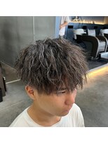 バース バイ ハピネス(BIRTH by happiness)&nbsp;ハイライトツイストスパイラルパーマツイスト/ハイライトカラー