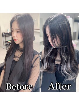 ファボ(Fav) 《シールエクステ》White silver インナー