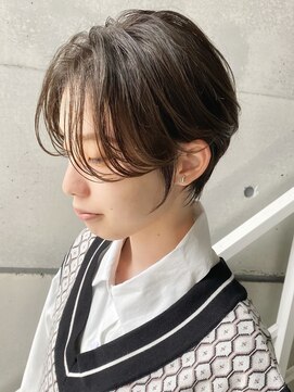 トト 船橋店(toto.) 黒髪/グレーベージュ/レイヤーロング/前髪パーマ[西船橋/津田沼]