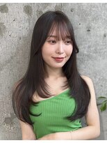 ルームバイシー 新宿(Loom. by Sea)&nbsp;○小顔韓国風前髪×レイヤーカット