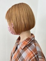 ヘッズ 本八幡店(HEADS)&nbsp;ショート 大人ショート　グレーベージュ　丸みショート