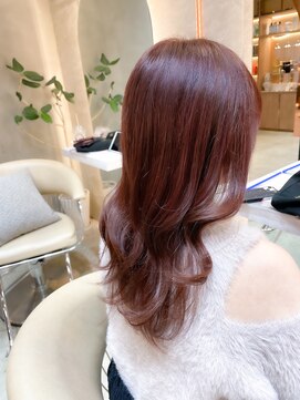 ロンド エスポワール 錦糸町(Lond espoir) 韓国レイヤーカット顔周りくびれグレージュ髪質改善