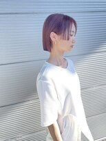 ロナ 岡崎竜美丘店(RONA)&nbsp;ステップカット大人グレープカラー