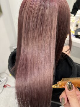 トランス(TRUNS) ケアカラー+髪質改善ULTOWAトリートメント