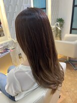 リトルフェイスウノ 新越谷西口駅前店(little face UNO)&nbsp;ミルクティーグラデーションカラー♪