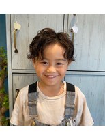 リノ(Lino)&nbsp;キッズカット×ふわふわパーマ