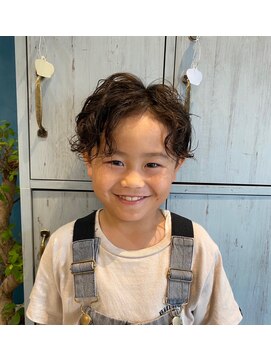 リノ(Lino) キッズカット×ふわふわパーマ