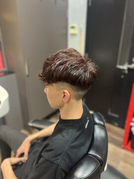 グロウヘアワークス(grow hair works) カットフルコース×デザインカラー