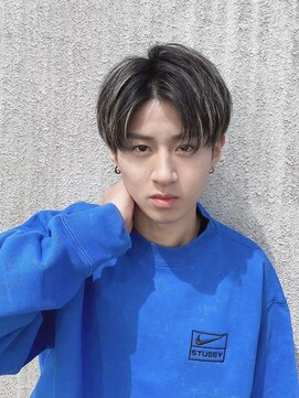 メンズサロン キング 高槻店(Men’s salon K!ng) 波巻きツイストスパイラルパーマ/フェザーパーマ/眉毛/メンズ