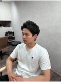 骨格矯正爽やかメンズショートカット/刈り上げ/マイクロバブル