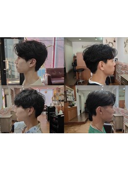 パーマで“なりたい”を叶えます♪パーマの種類も豊富で、髪質、スタイルに合わせてあなたの理想を実現！