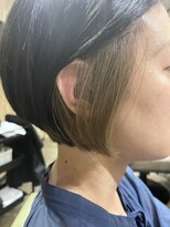 ブゾン(buZon)&nbsp;【buZon ブゾン】ショートボブ×インナーカラー