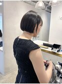 ショートカット/ショートボブ/マッシュショート/アッシュカラー