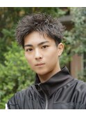 アップバングショート