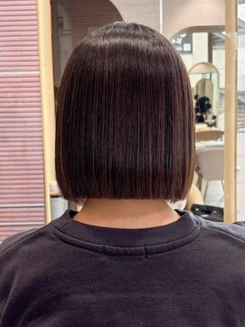 ロンドグロワール 大宮(Lond Gloire) オリーブグレー/ボブ/顔周り/小顔/レイヤー/髪質改善/縮毛矯正