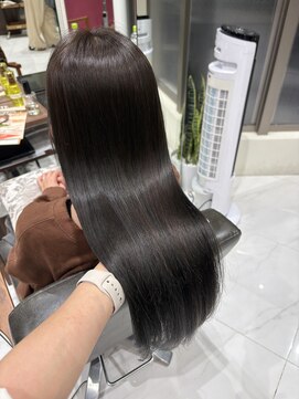 アイロン無しでまとまる/髪質改善縮毛矯正