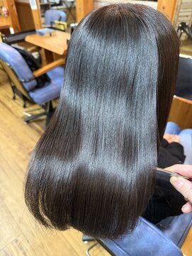 髪質改善　プレミアムカラーエステ