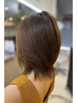 ビーワンヘアー 藤井寺 土師ノ里(B1hair) プレミアムな縮毛矯正でニュアンスストレート