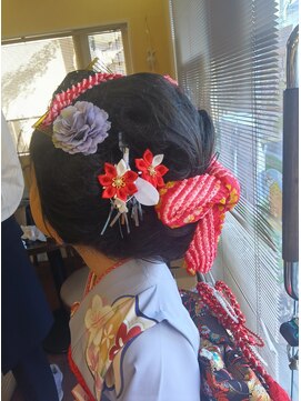 アプリコット美容室 七五三