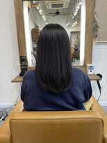 コモレビ(COMOREVI)&nbsp;セミロング/グラデーション/顔周りのレイヤー