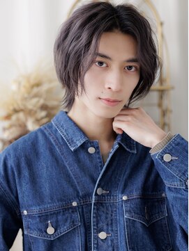 カバーヘア ブリス 大宮西口(COVER HAIR bliss) フェザーパーマローライトカラールーズショートa大宮20代30代