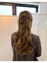 クリアリティ ヘアーサロン 京都駅前本店(clarity hair salon) ヘアセット/カチモリ/ハーフアップ