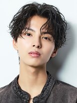リップスヘアー 渋谷 annex(LIPPS hair)&nbsp;シャドウパーマウェーブセンターパート