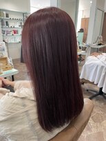 ペティリ(petiRe)&nbsp;ブリーチなしでできるボルドーカラー