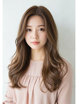 WOODE ECLART 髪質改善 全席個室サロン 大宮駅東口店 【11月OPEN（予定）】 大宮／ゆるやかカールロング