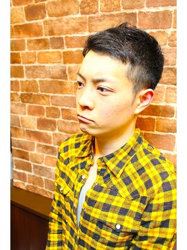 ヒロギンザ 五反田店(HIRO GINZA) ニュアンスベリーショート【五反田】＜理容室/メンズ/ショート＞