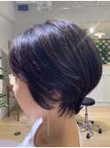 美シルエットショートボブ