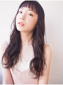 ゆるふわランダムパーマ×ショコラアッシュ